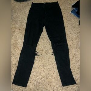 BDG black high rise skinny jeans. Size 29.